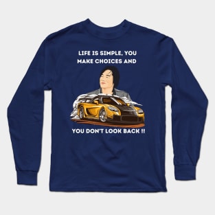 Han's rx7 fast and furious Long Sleeve T-Shirt